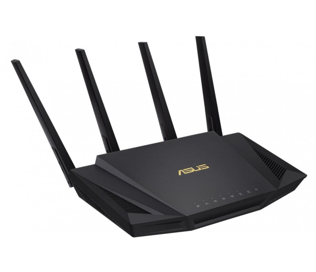 ASUS RT-AX58U (3000Mb/s a/b/g/n/ac/ax, 1xUSB, 4xLAN) - 521479 - zdjęcie 2